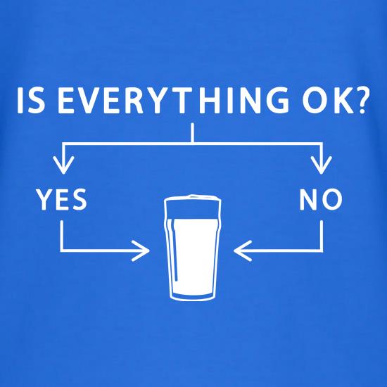 Is Everything Ok? t-shirts